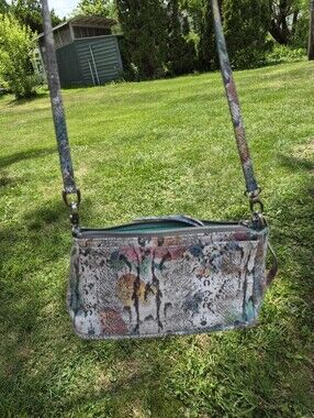 Hobo Snakeskin Shoulder Bag Wristlet
